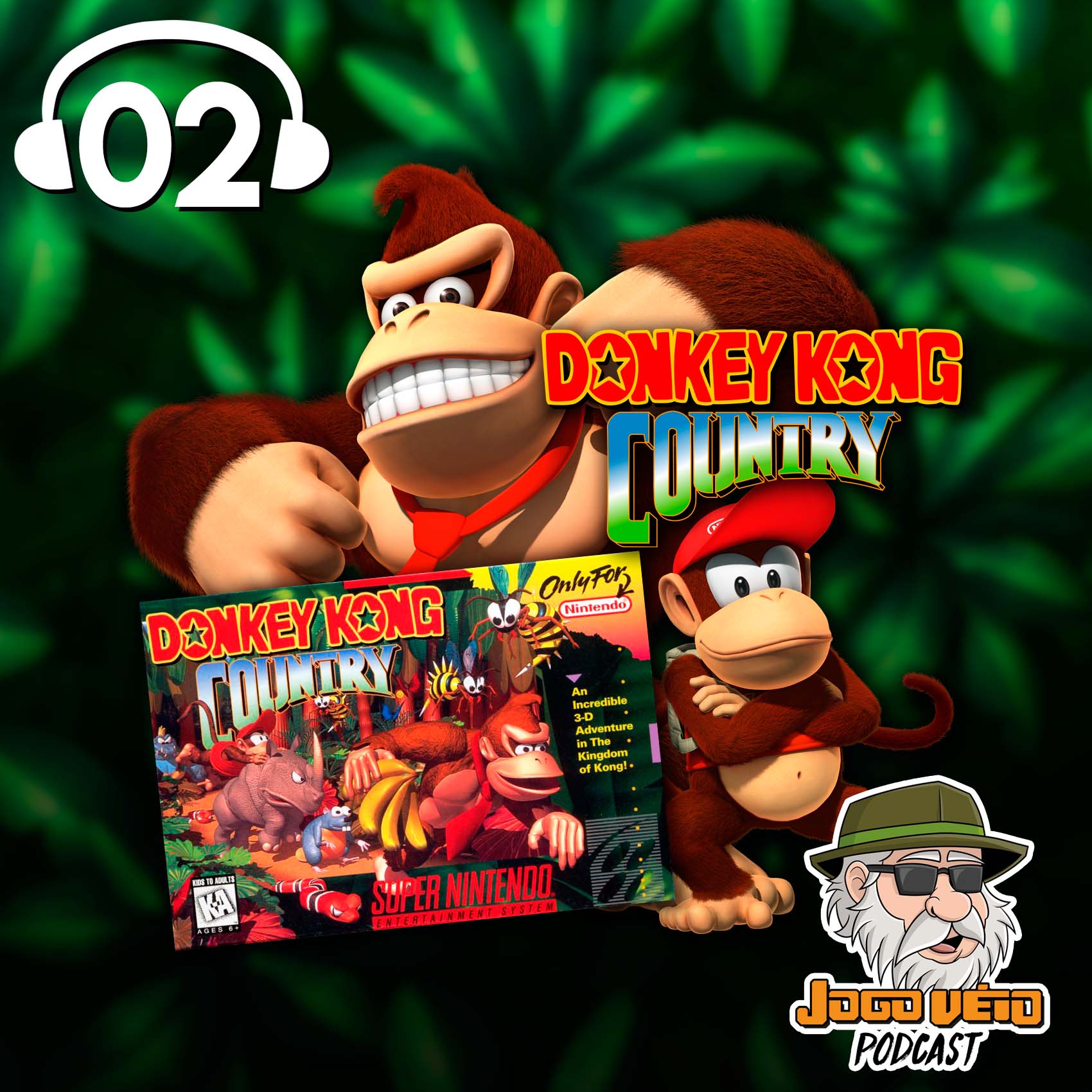 Jogo Véio #02 - Donkey Kong Country
