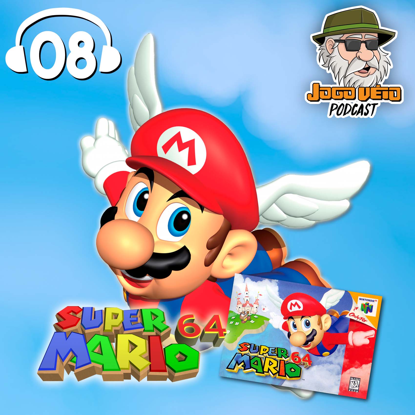 Jogo Véio #08 - Super Mario 64