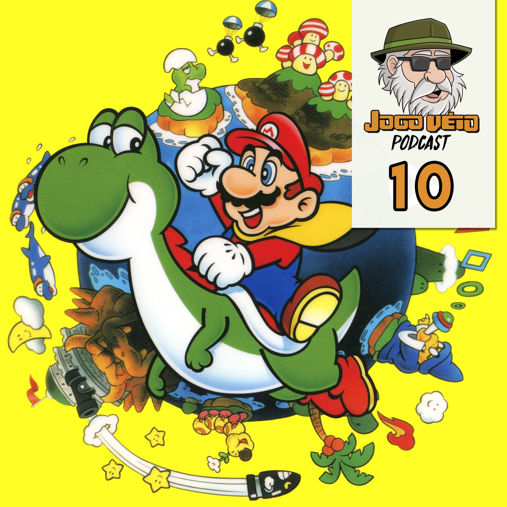 Jogo Véio #10 - Super Mario World