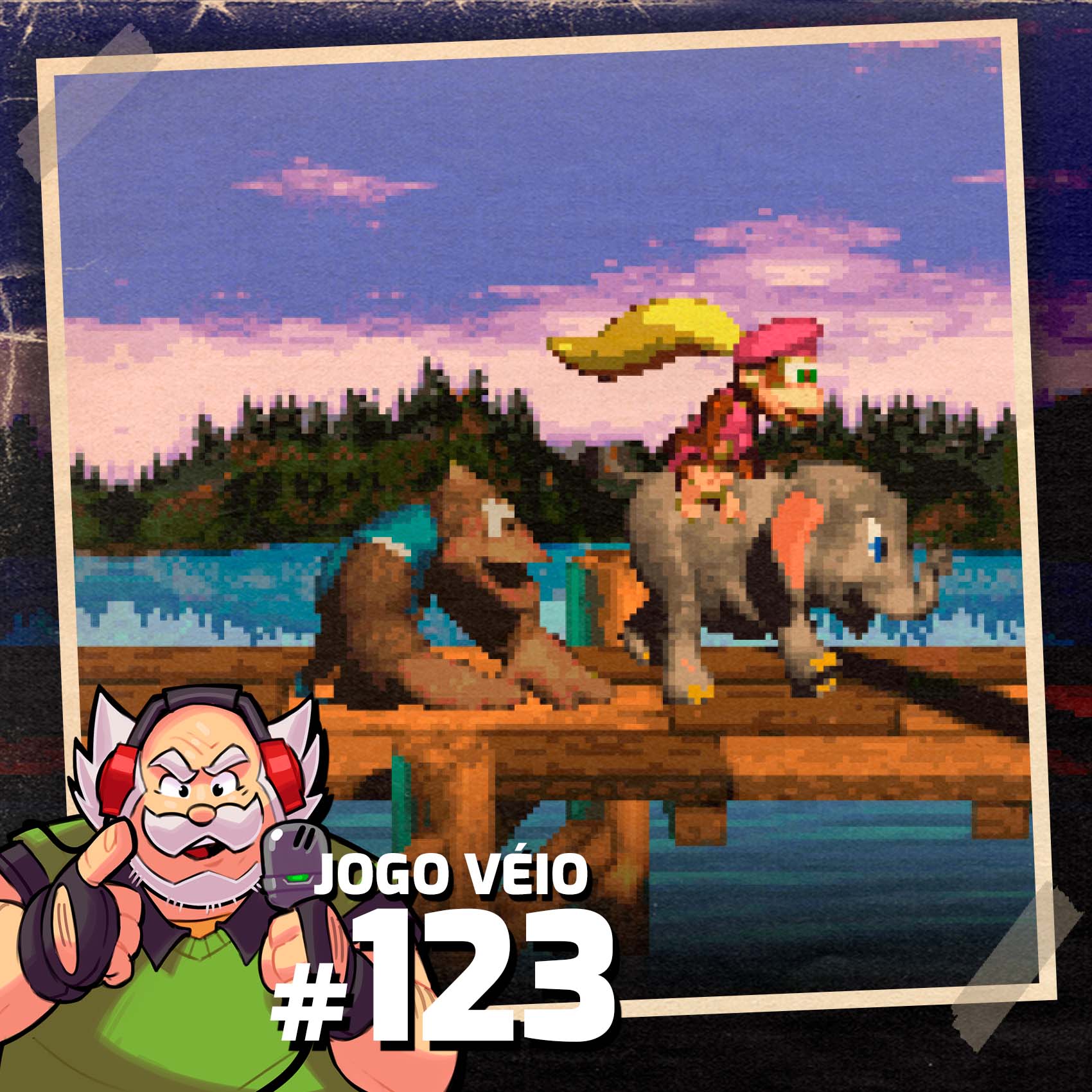 Jogo Véio Podcast #123 - Donkey Kong Country 3