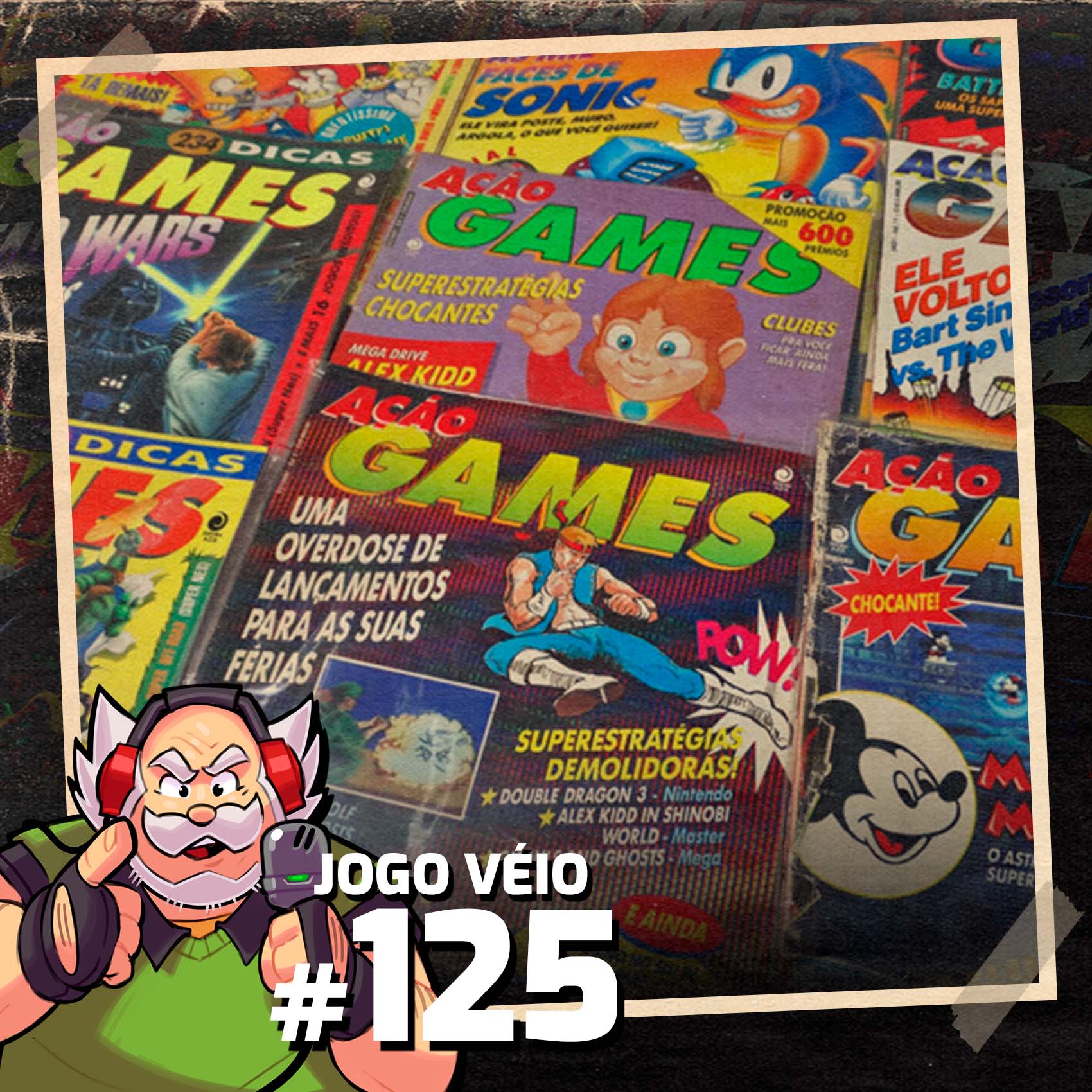 Jogo Véio Podcast #125 - Colecionismo (Desligue a TV)