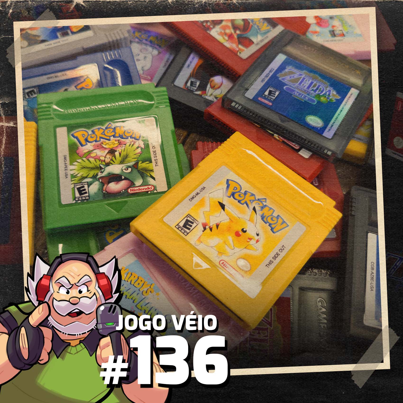 Jogo Véio Podcast #136 - Cartuchos Repro e Prisma Games