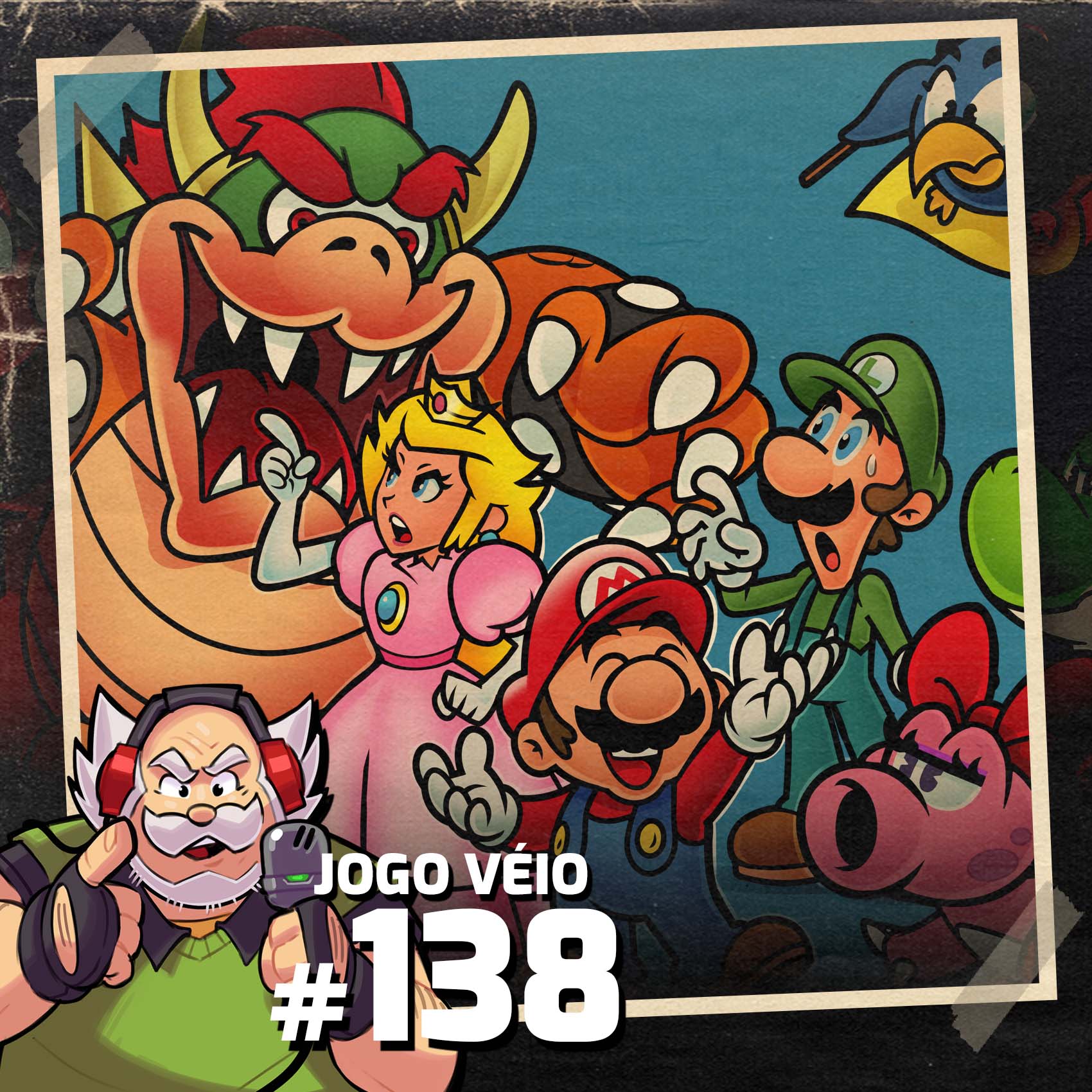 Jogo Véio Podcast #138 - Super Mario All-Stars