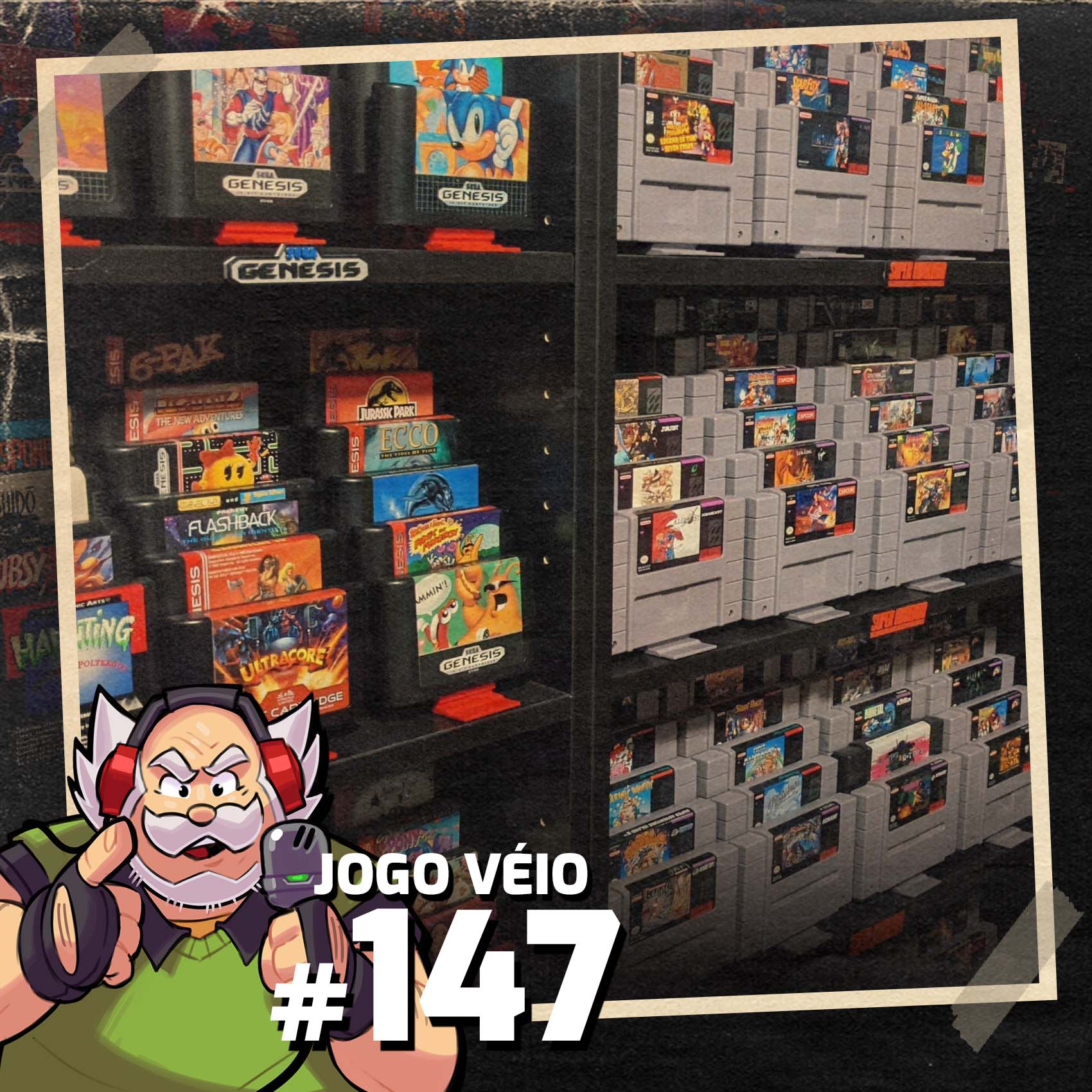 Jogo Véio Podcast #147 - Coleção Arrumada e Jogatina Parada (Papo Cabeça)