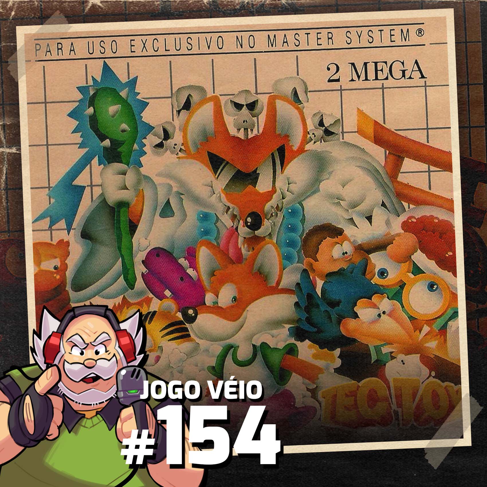 Jogo Véio Podcast #154 - Psycho Fox