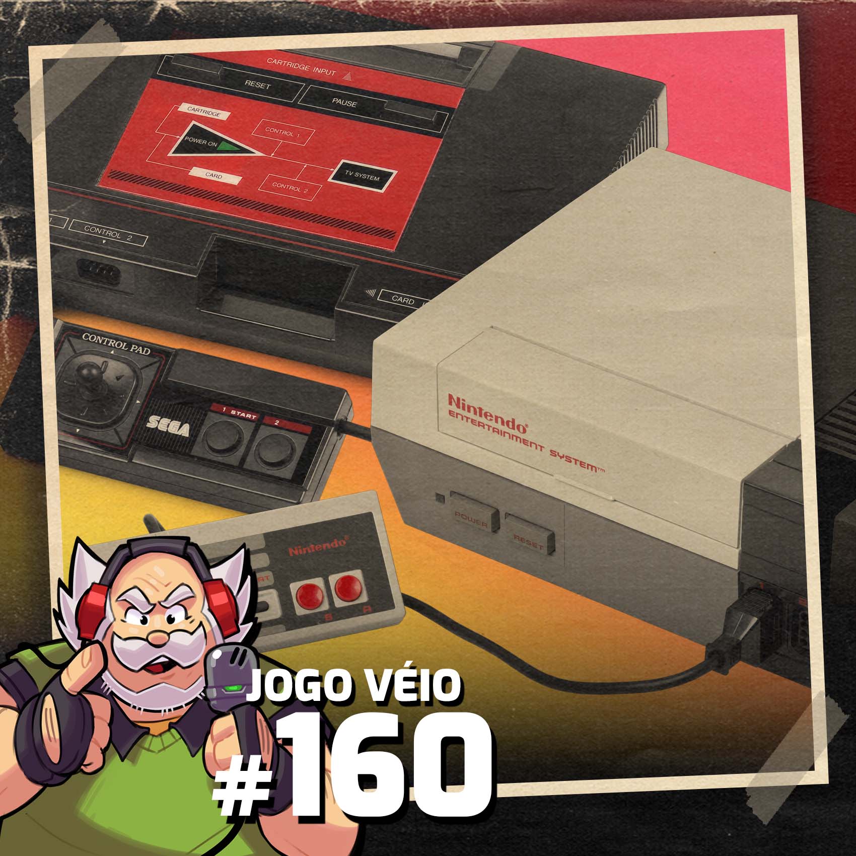 Jogo Véio Podcast #160 - Nossos Jogos Favoritos (Terceira Geração - Parte 1)
