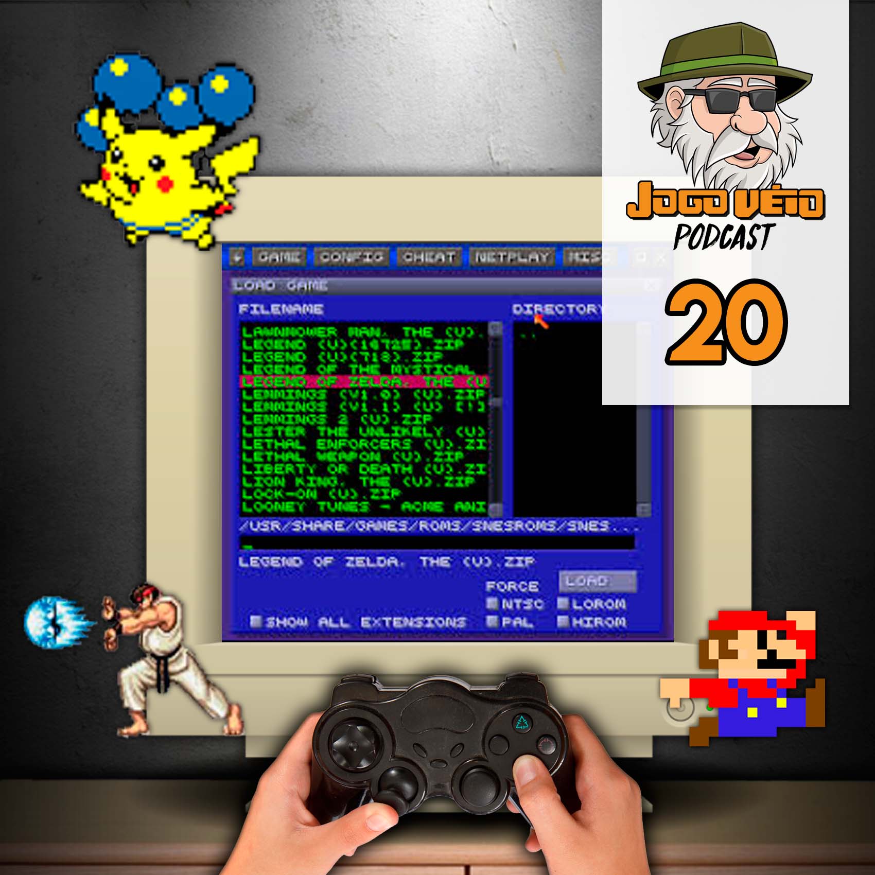 Jogo Véio #20 - Emulação