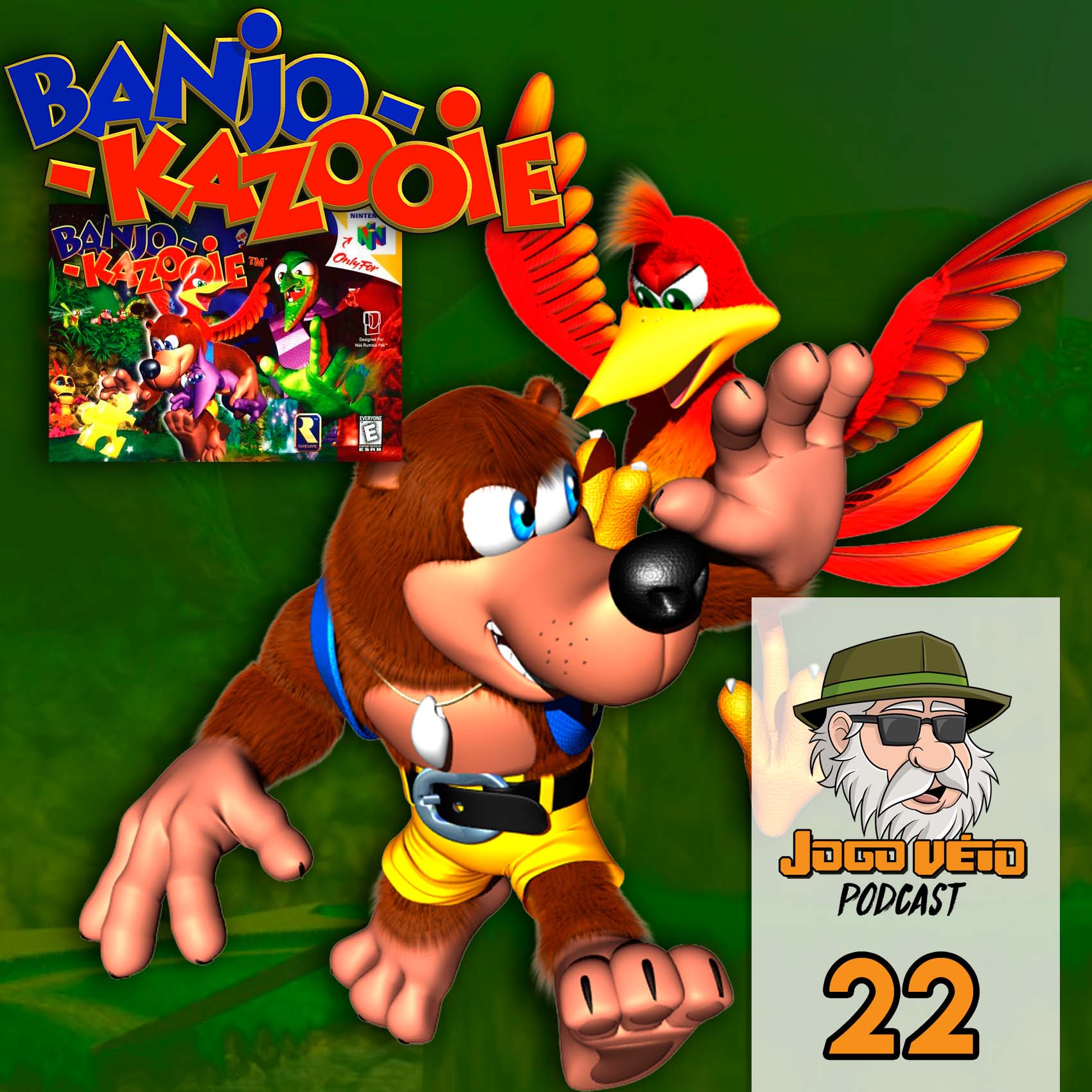 Jogo Véio #22 - Banjo-Kazooie