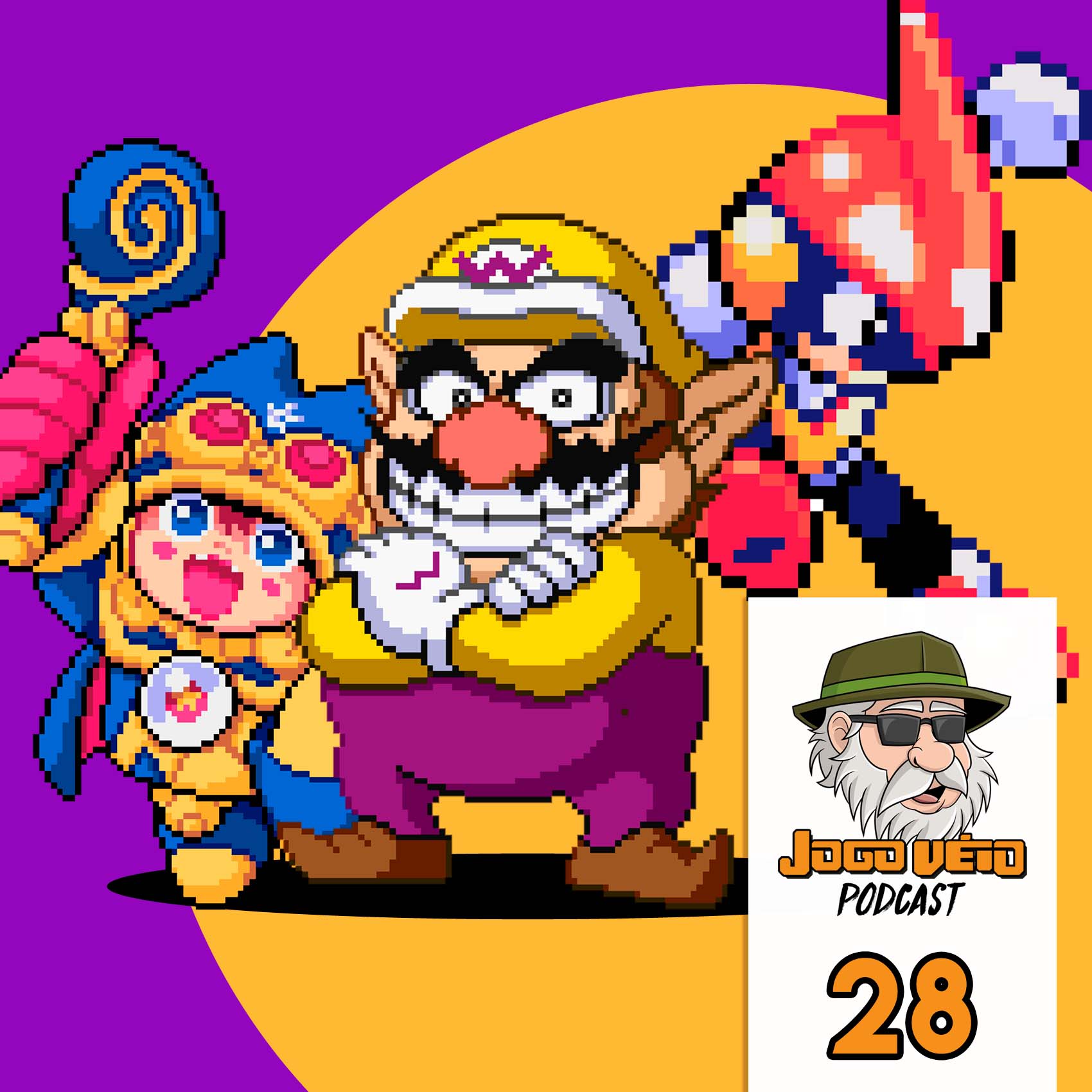 Jogo Véio #28 - Pulseman, Magical Taruruuto-kun e Mario/Wario