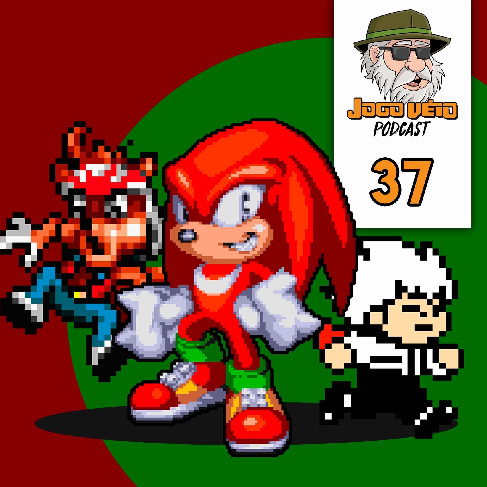 Jogo Véio #37 - Kid Dracula, Zero the Kamikaze Squirrel e Knuckles' Chaotix
