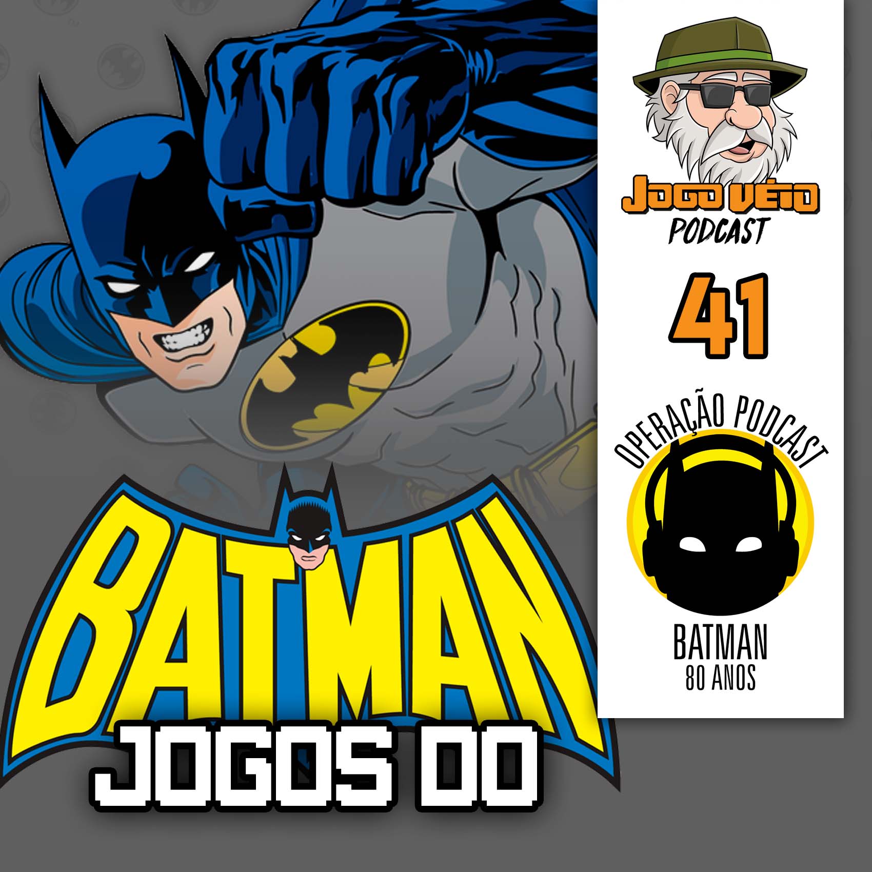 Jogo Véio #41 - Jogos do Batman #OperacaoBatman80