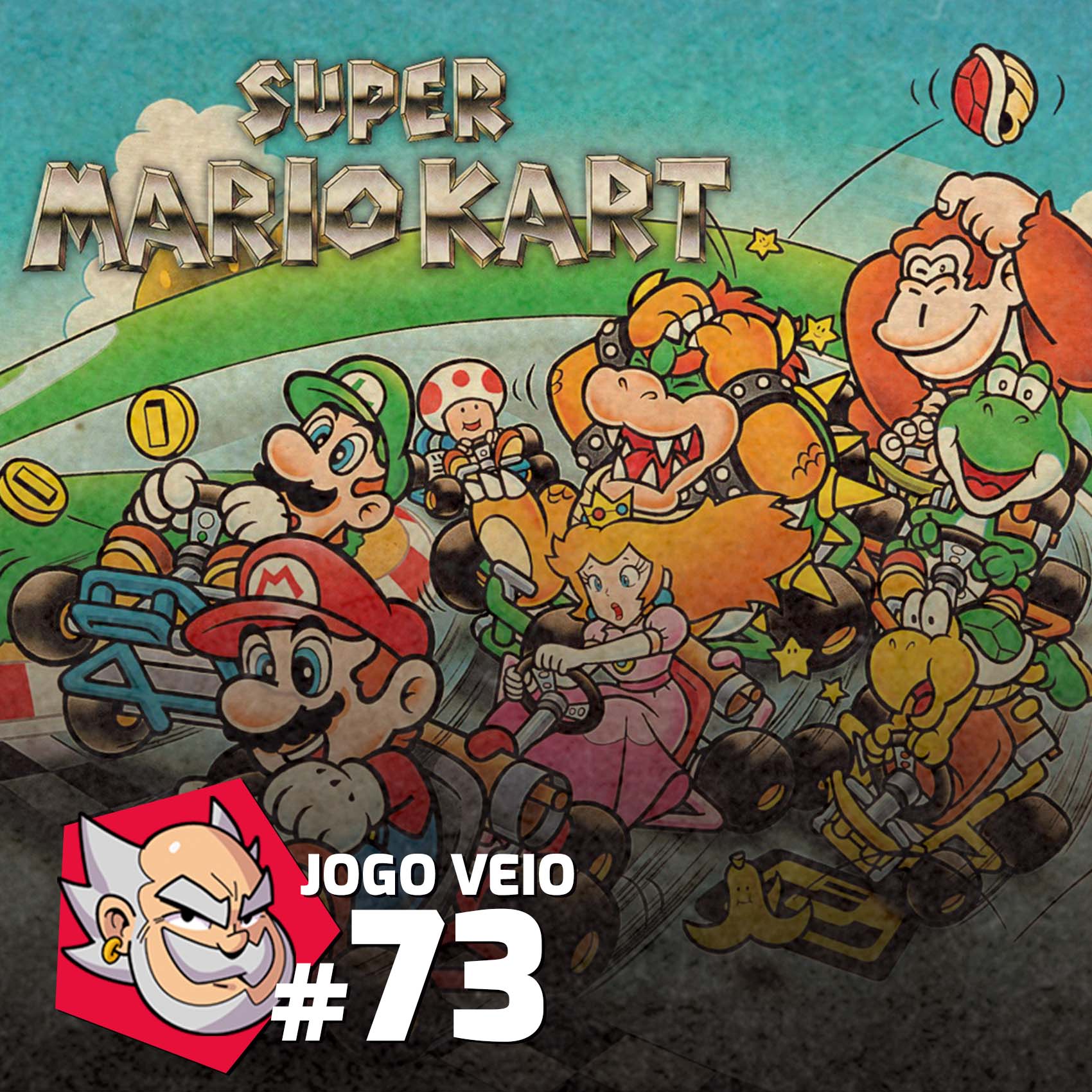 Jogo Véio #73 - Super Mario Kart