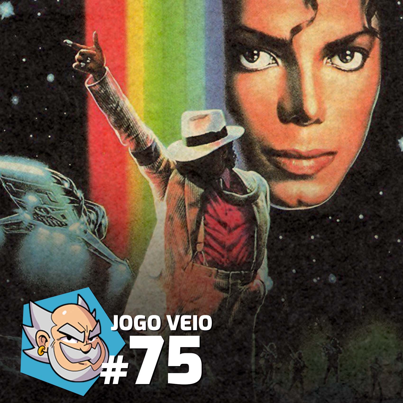 Jogo Véio #75 - Michael Jackson's Moonwalker (Mega e Master)