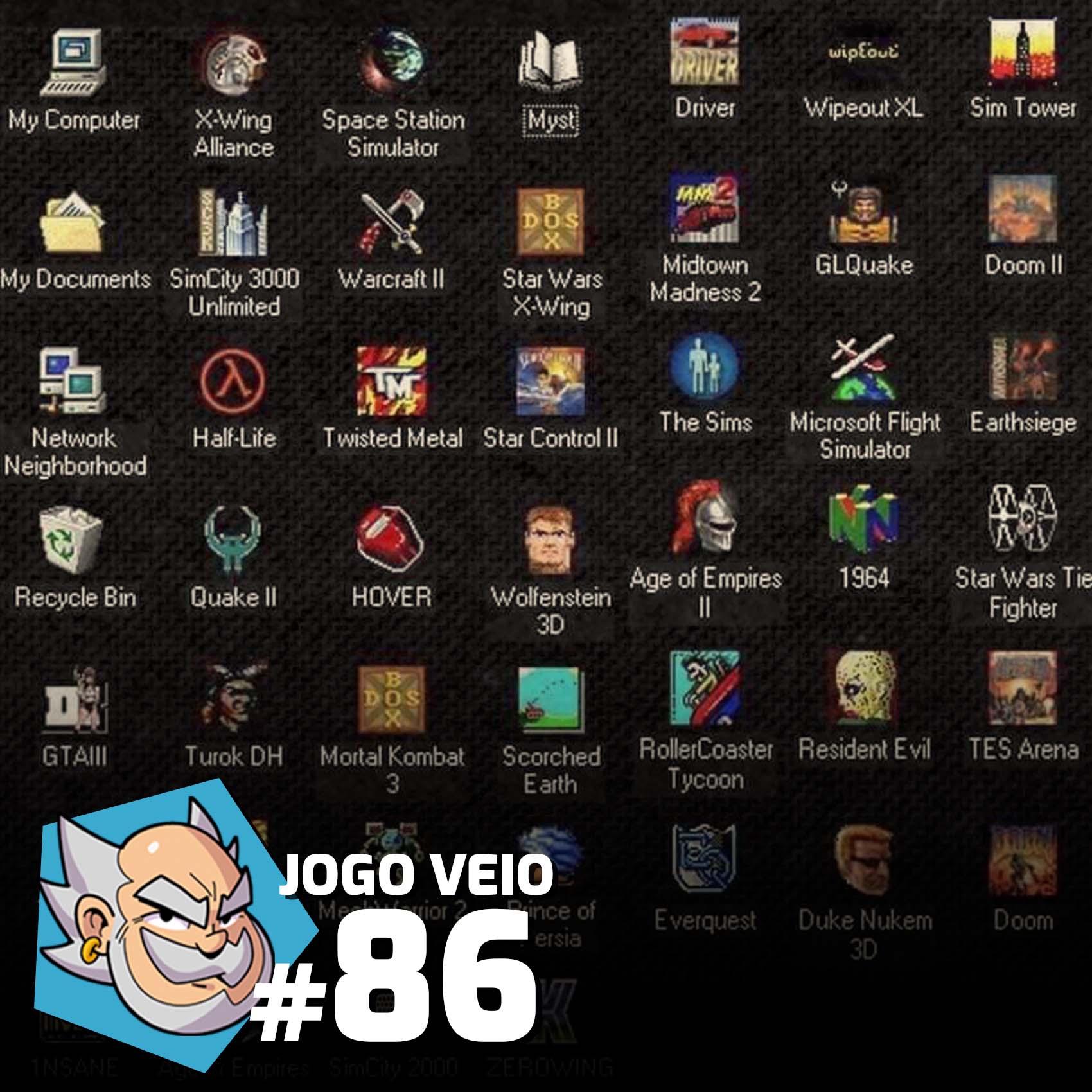 Jogo Véio #86 - O que jogávamos no PC